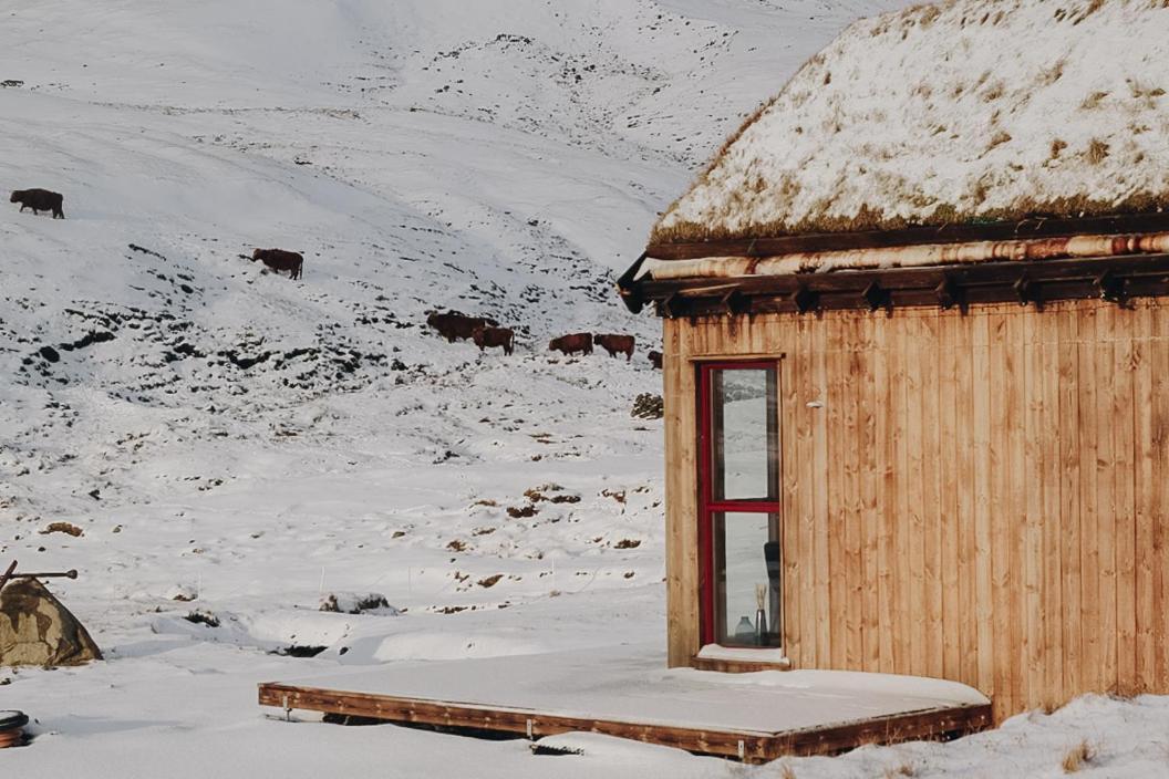 Mulafossur Cottage No 3 By Famous Waterfall In Gasadalur Dış mekan fotoğraf